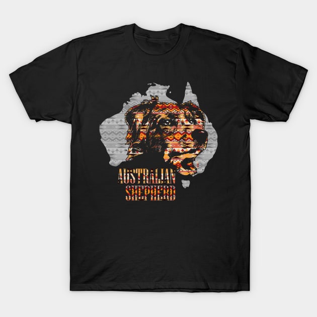 Australian Shepherd  - Aussie T-Shirt by Nartissima